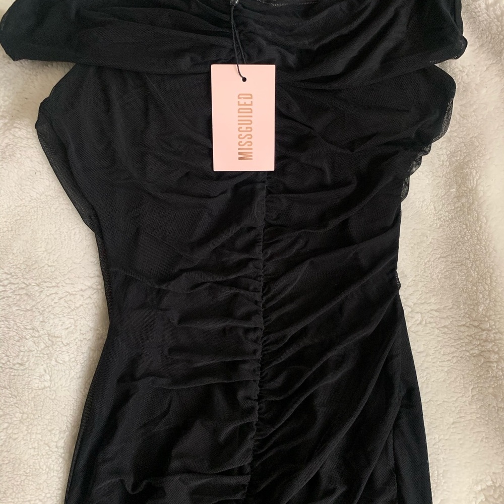 Misguided mesh dress